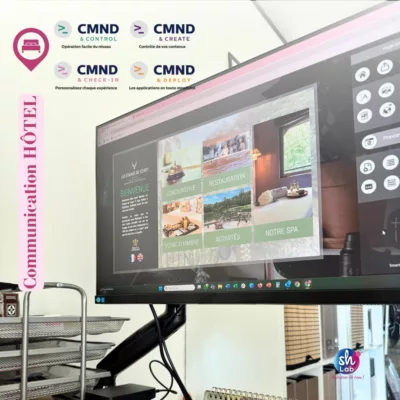 Le logiciel CMND Create & Control de Philips pour piloter vos televisions et diffuser du contenu en chambre dans votre hôtel